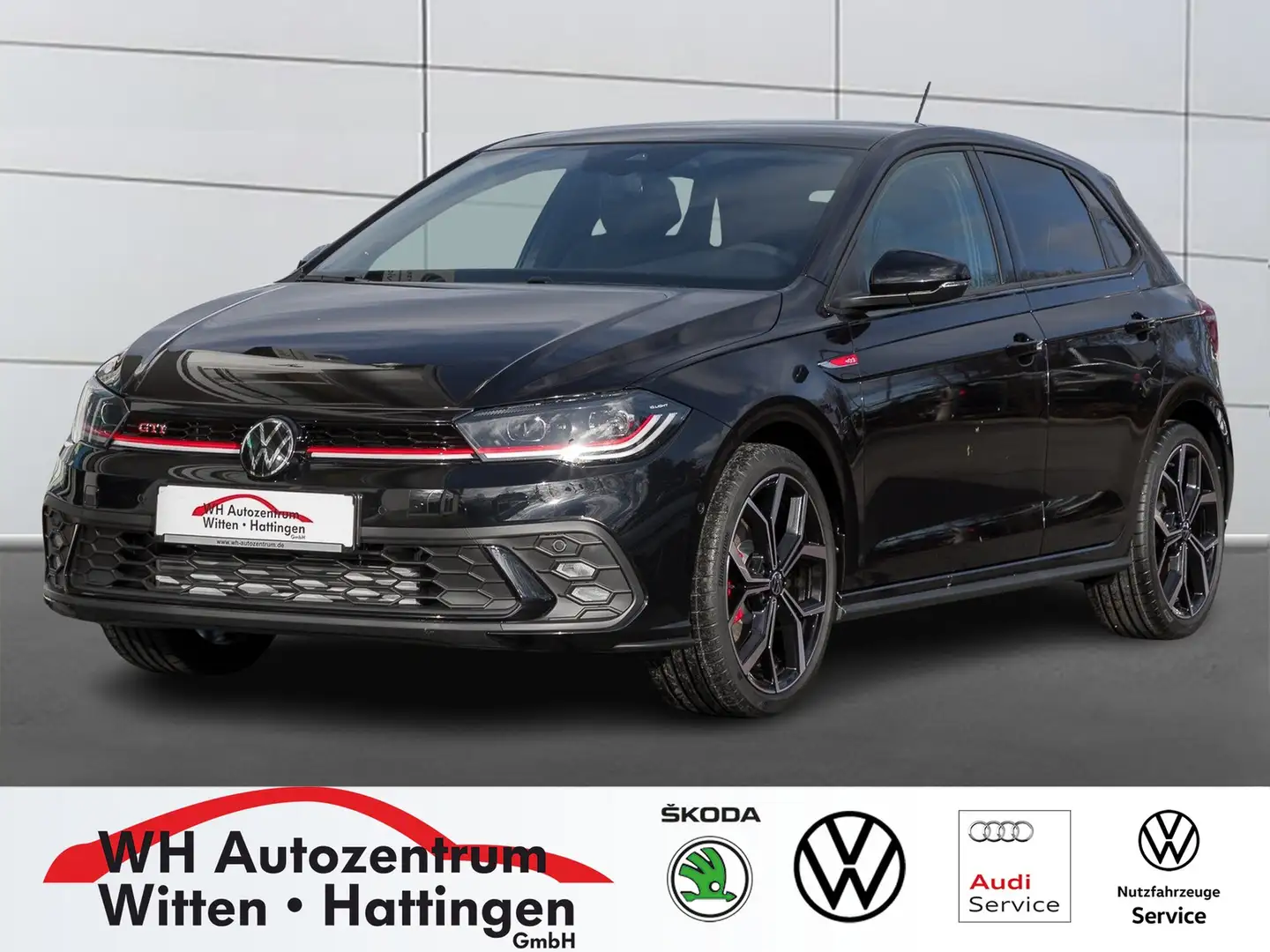 Volkswagen Polo 2,0 l TSI DSG GTI PANORAMA NAVI LEDER REARVIEW ... Schwarz - 1