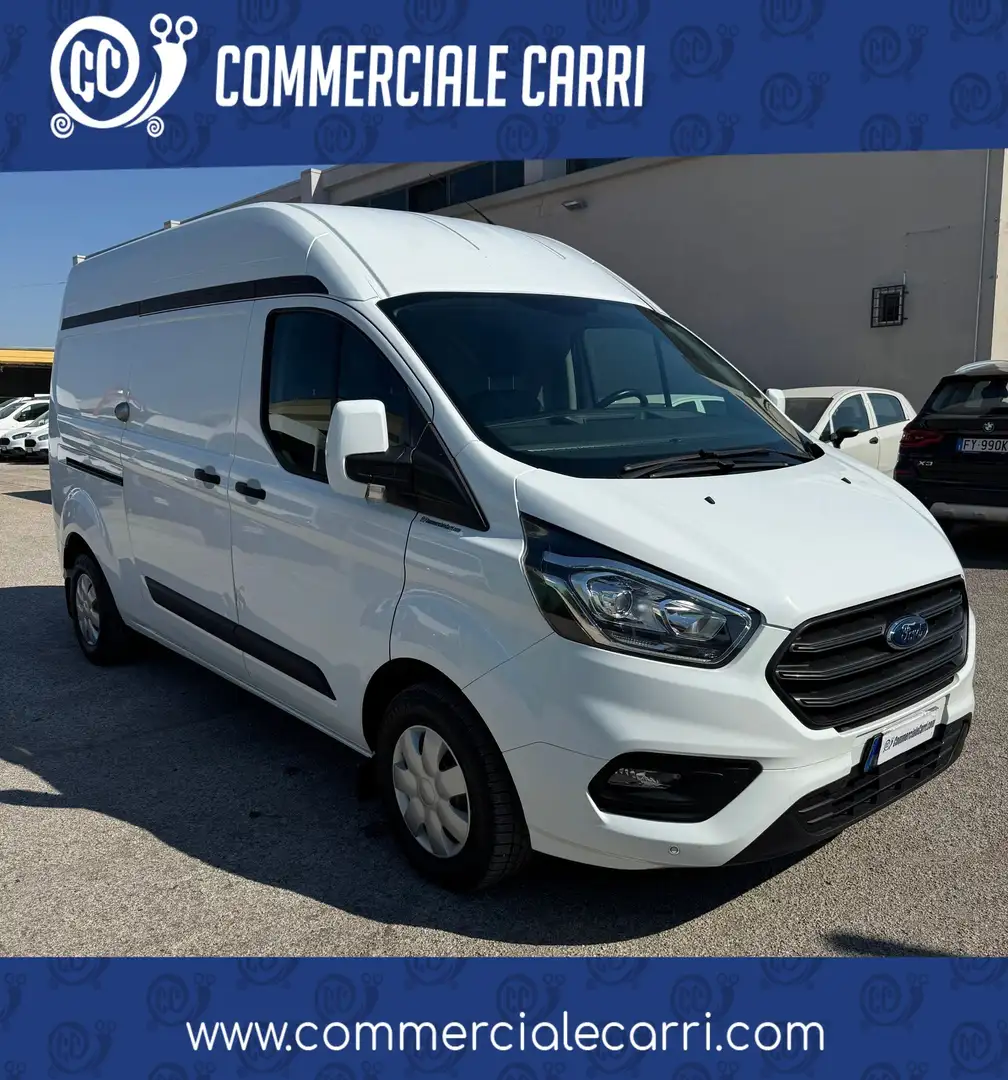 Ford Transit Custom 300 L2H2 2.0 TDCI FURGONE 3 POSTI - 2019 Wit - 1