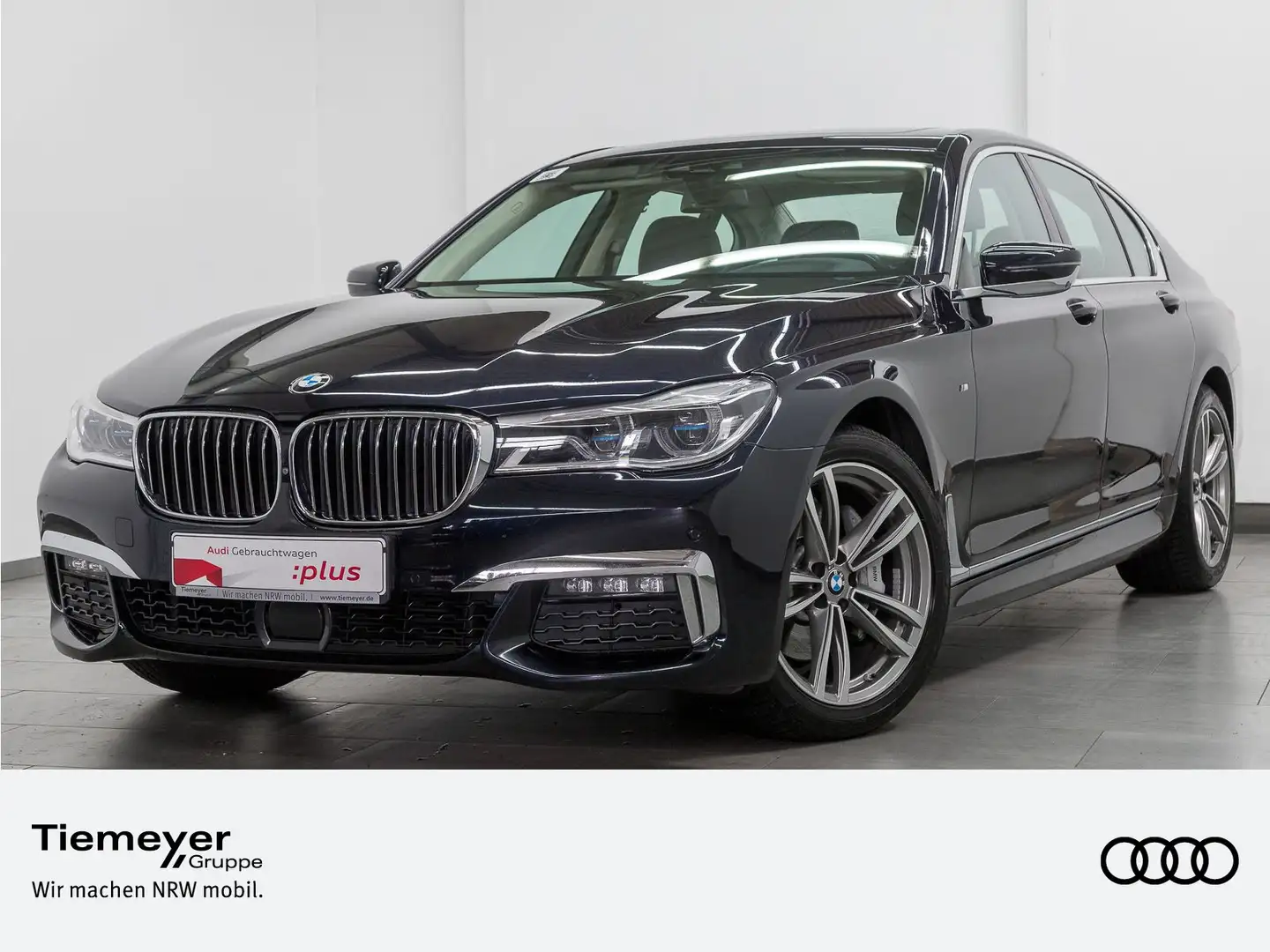 BMW 740 d xDrive  M-SPORT 360° LASER ST.HEIZ MASSAGE+ Czarny - 1