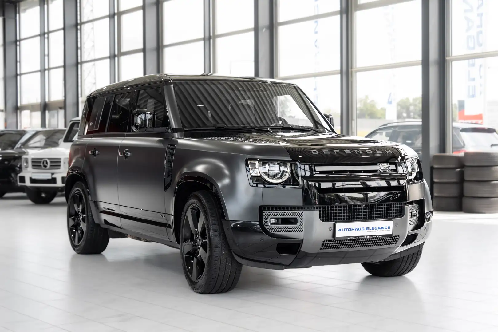 Land Rover Defender 110 V8 Carpathian Edition*BREMBO*LUFT* Grau - 2