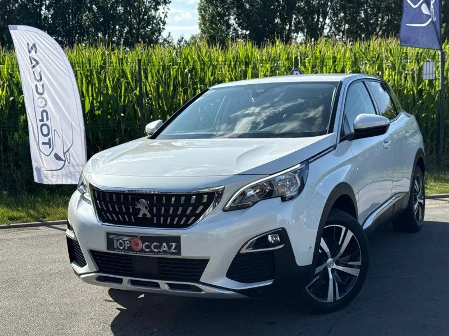 Peugeot 3008 HDI 130CH ALLURE BUSINESS * 2018 * 130.000KM * CAM Blanc - 1