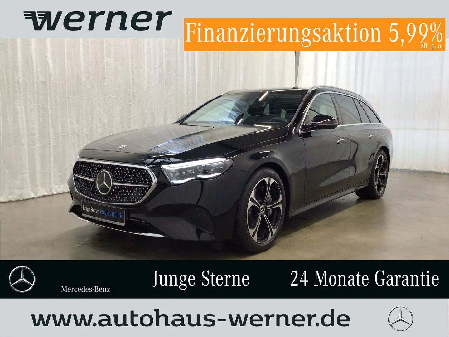 Mercedes-Benz E 300 T e AVANTG-ADVANCED+ FAP+ 360° WDGS WINTER Schwarz - 1