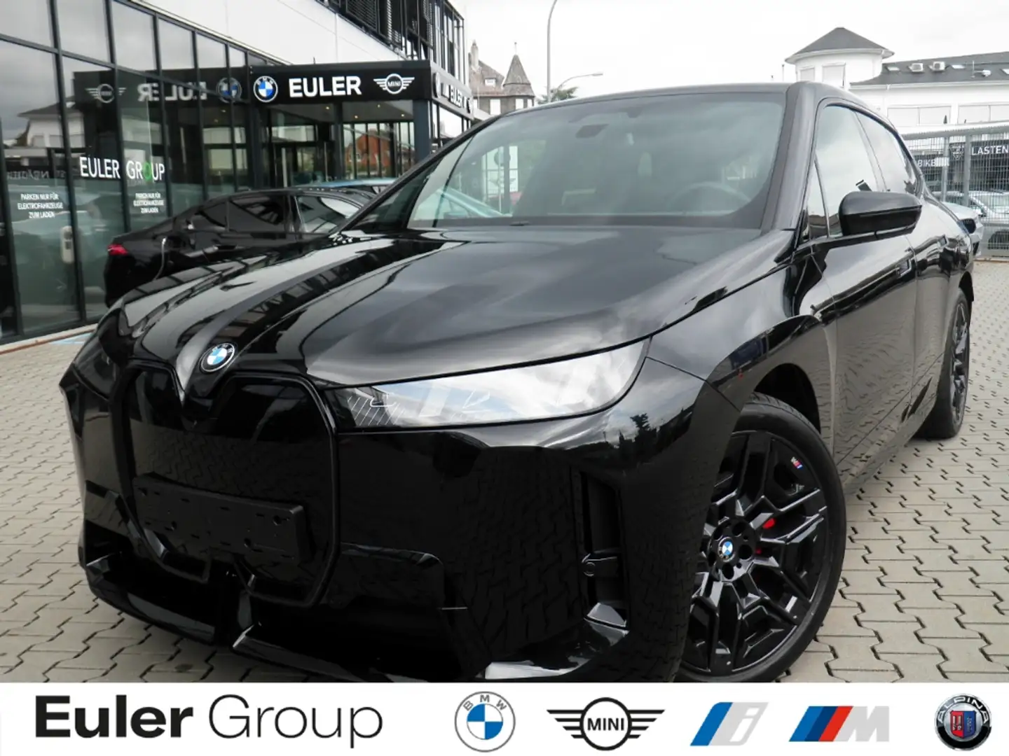 BMW iX xDrive 60 Sportpaket HUD AHK-klappbar AHK Navi Dig Schwarz - 1