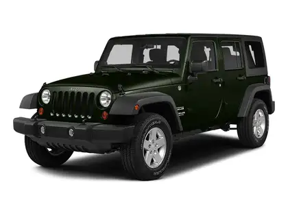 Green 2015 Jeep Wrangler SUV / Crossover Four-Wheel Drive Automatic
