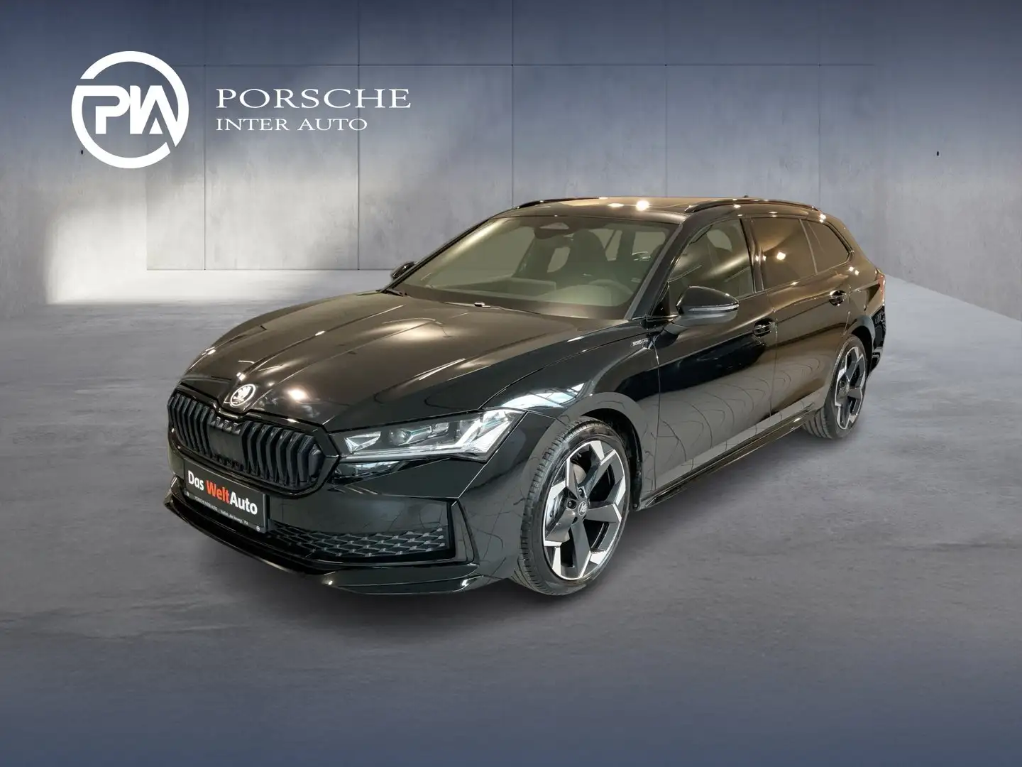 Skoda Superb Sportline TDI DSG Schwarz - 1