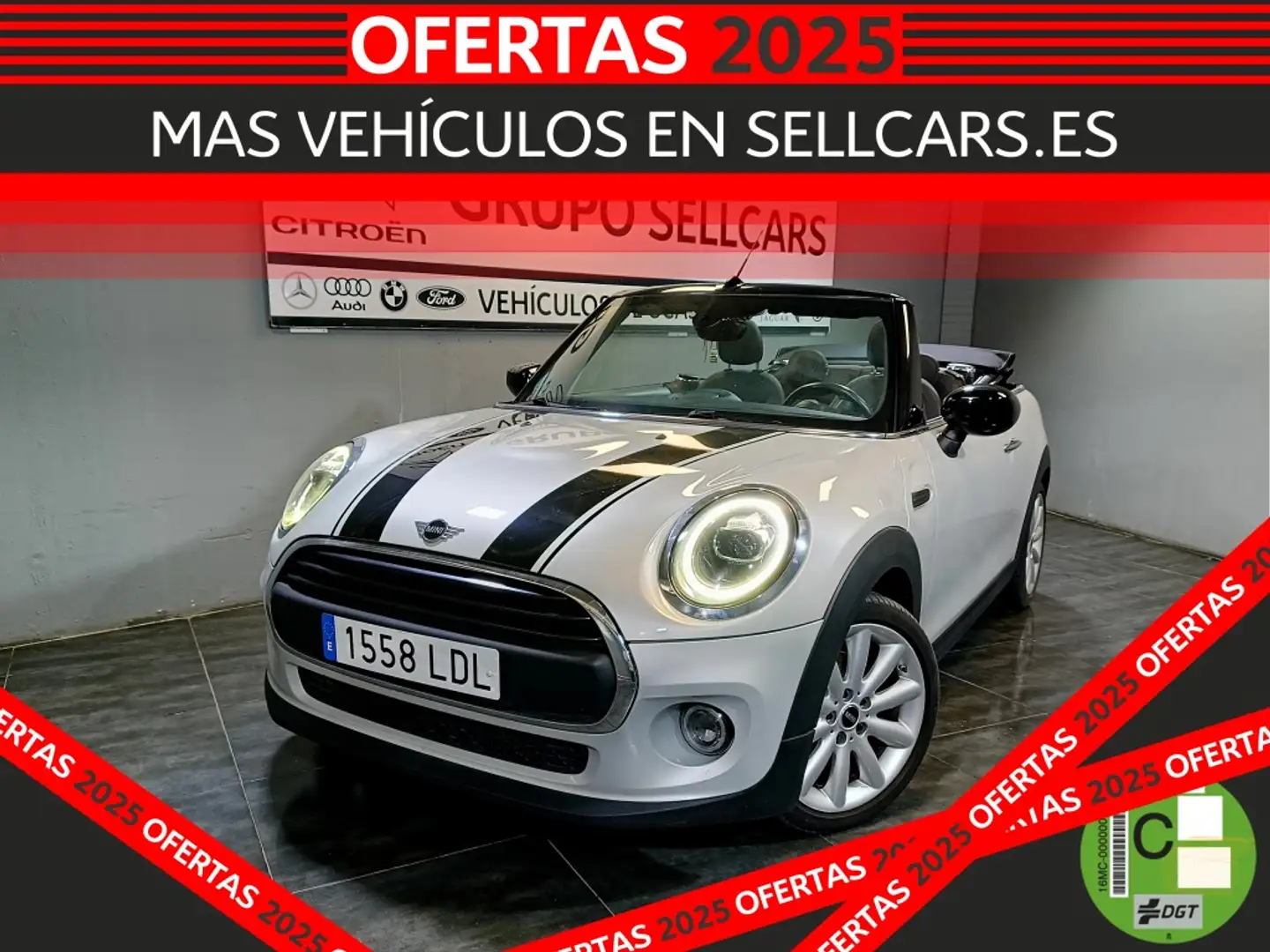 MINI One Cabrio Gris - 1