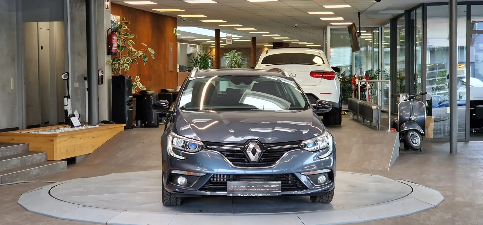 Renault Megane Limited Kombi *Tempomat*16Zoll*Dachreling*PDC* Grau - 2