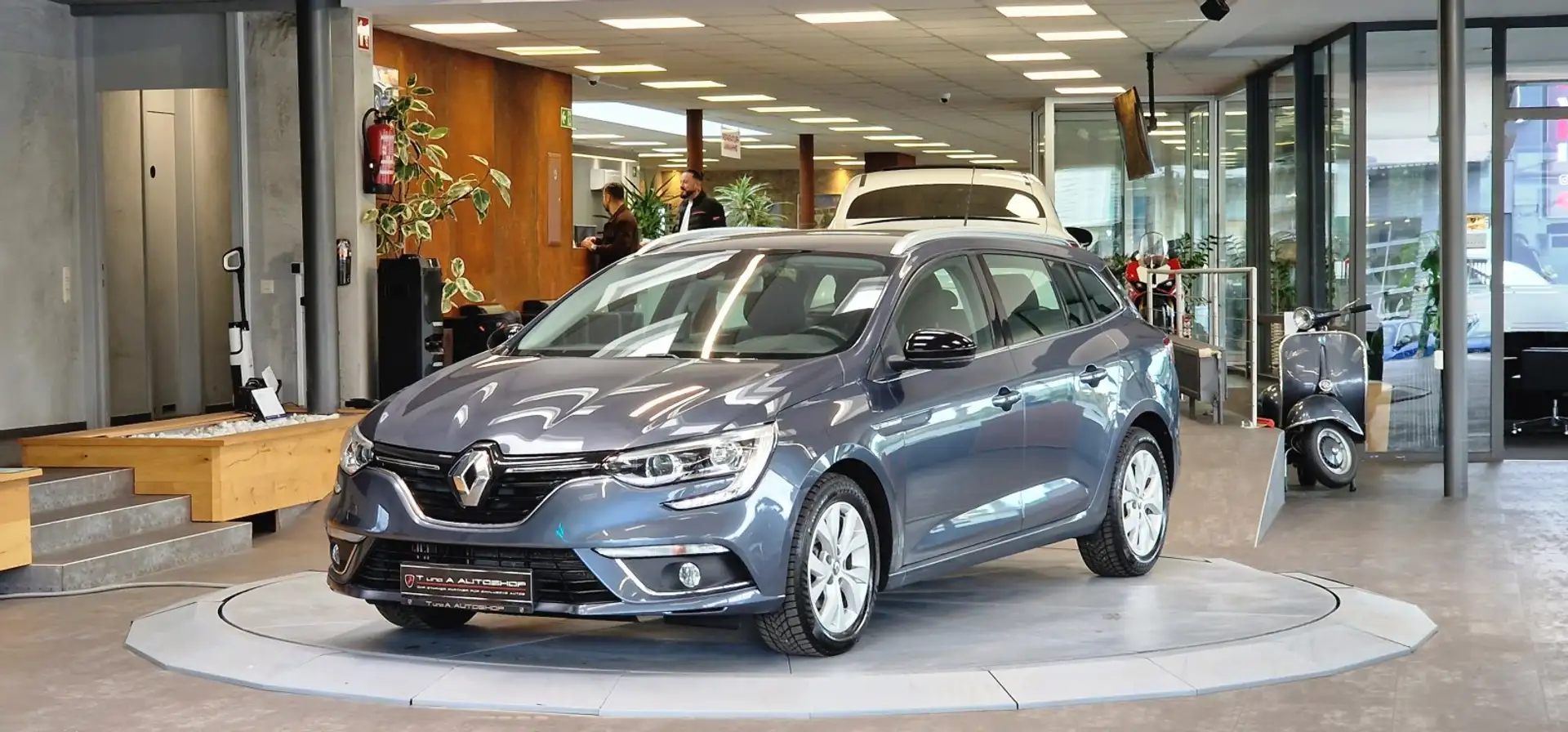 Renault Megane Limited Kombi *Tempomat*16Zoll*Dachreling*PDC* Grau - 1