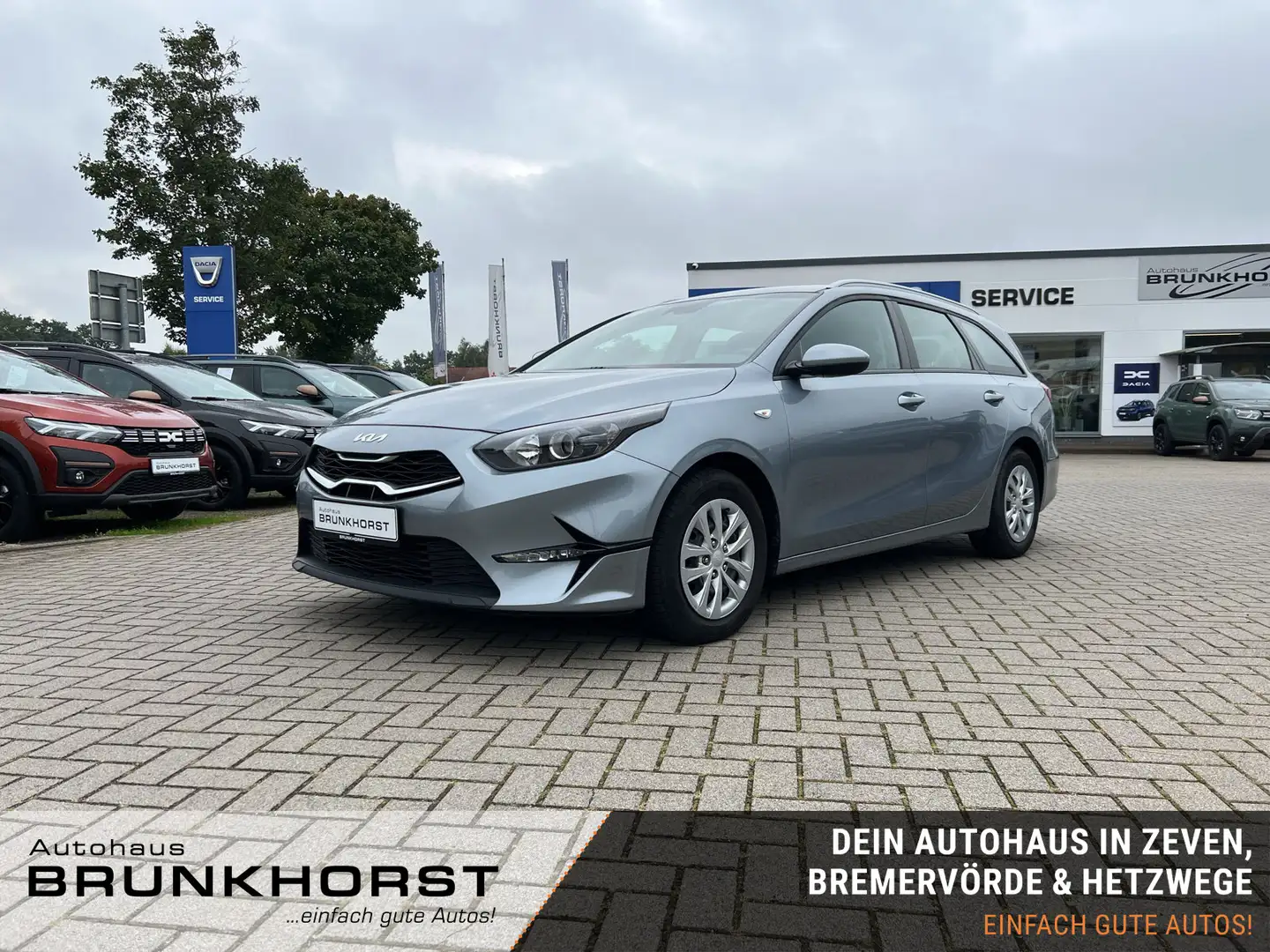 Kia Ceed / cee'd Sportswagon 1.0 T-GDI Fresh Winterpaket+PDC Silber - 1