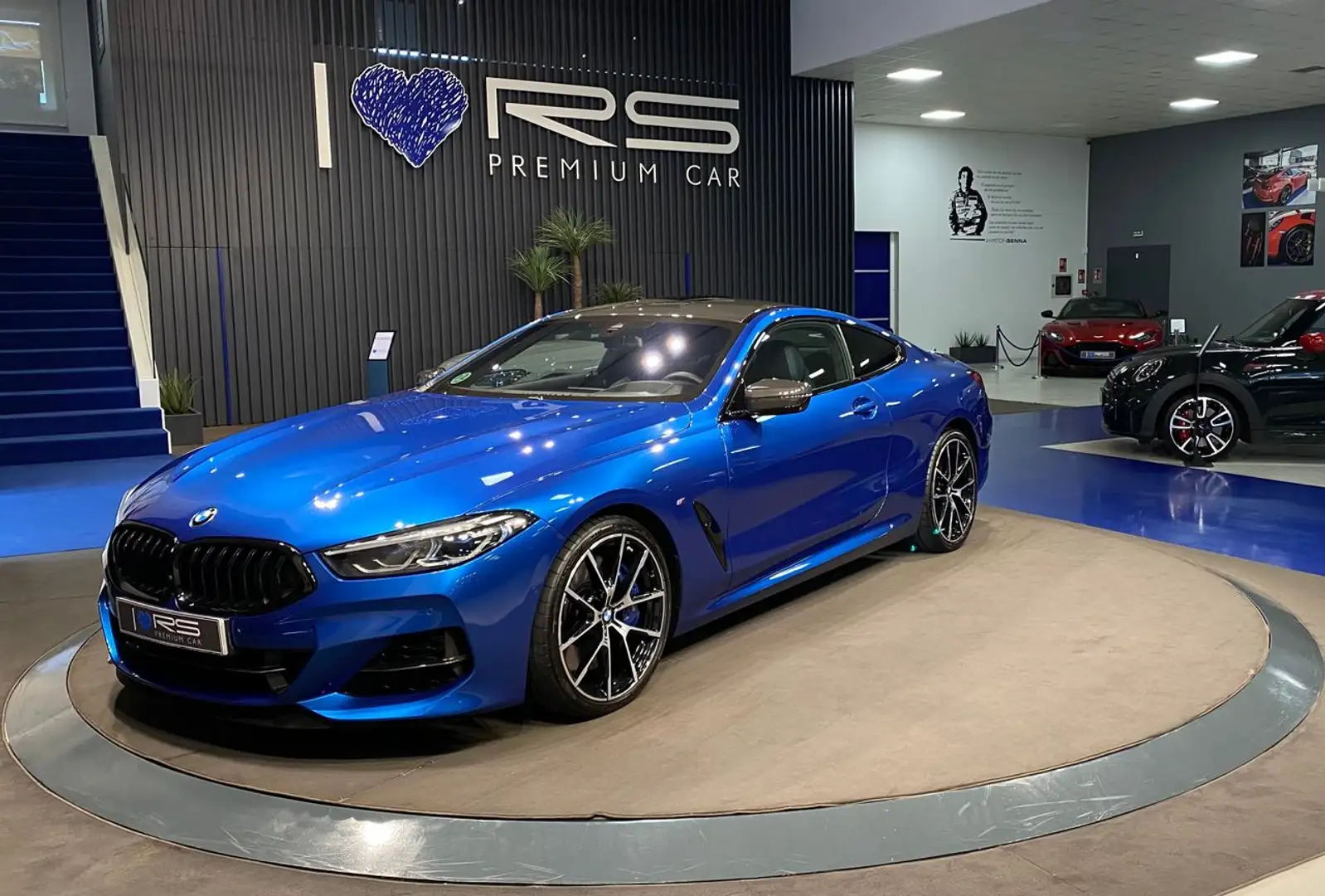 BMW M850 M850i Cabrio xDrive Синій - 2