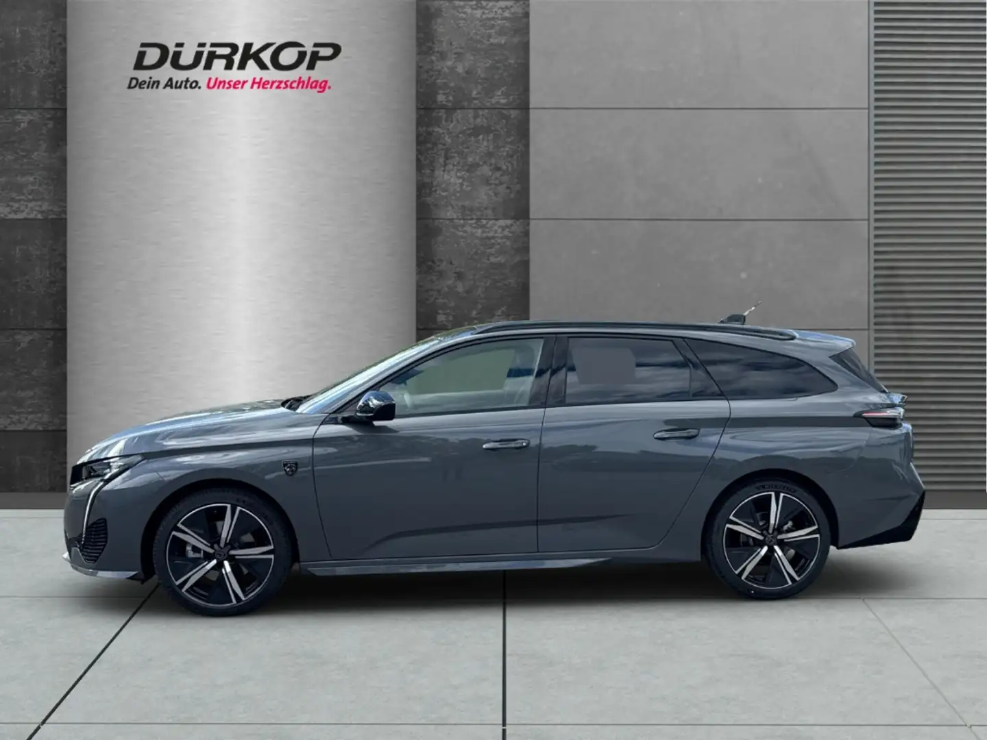 Peugeot 308 SW GT Hybrid 145 e-DSC6 AHK Panorama NAVI KAMERA S Grau - 2