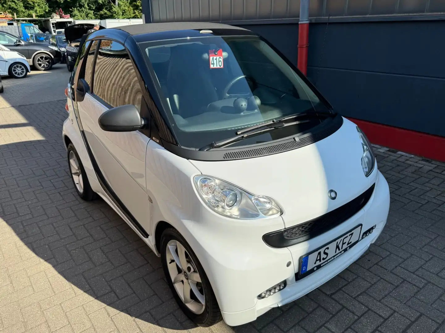 smart forTwo 451 PULSE 62 kW LEDER KLIMA SHZ ALU´S Weiß - 1