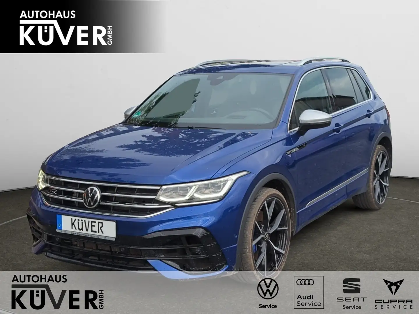 Volkswagen Tiguan R 2.0 TSI DSG 4M+Pano+Navi+Matrix+ACC AUT Blau - 1