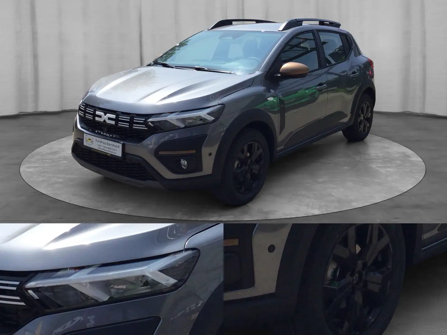 Dacia Sandero Stepway Extreme TCe90 auto Gris - 1