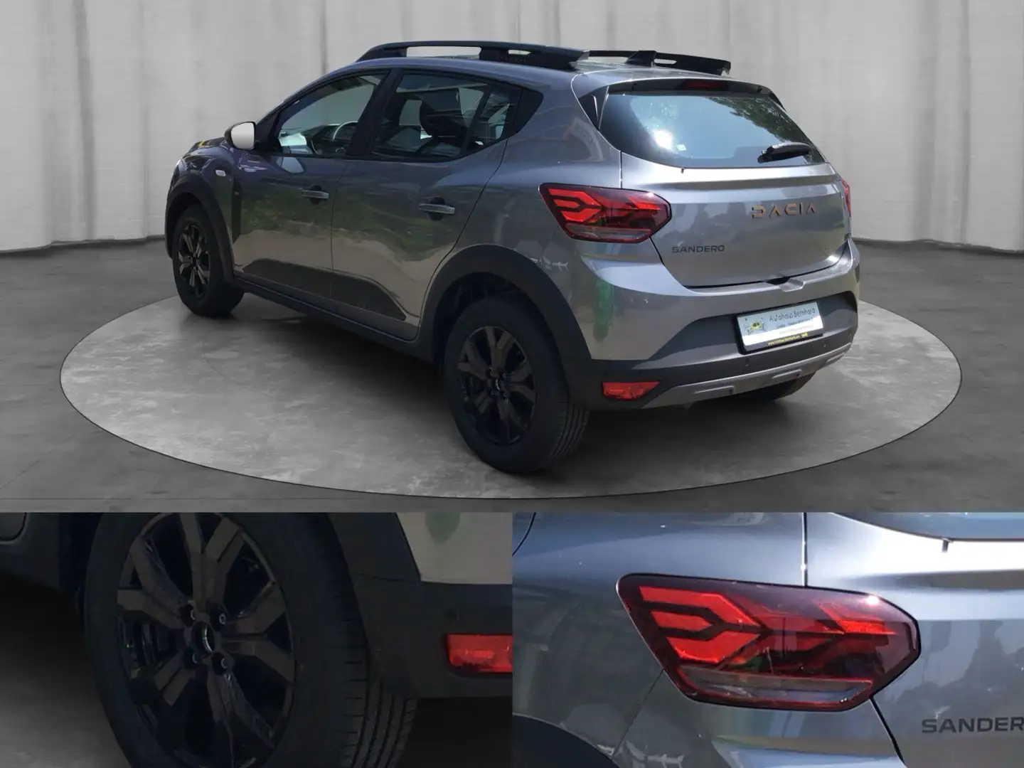 Dacia Sandero Stepway Extreme TCe90 auto Gris - 2