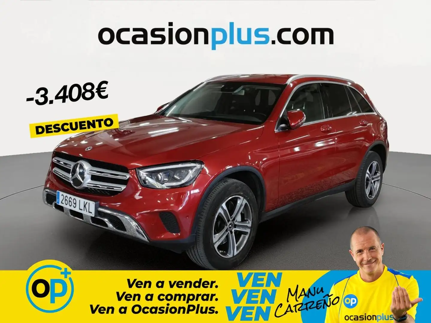 Mercedes-Benz GLC 300 4Matic 9G-Tronic Rojo - 1