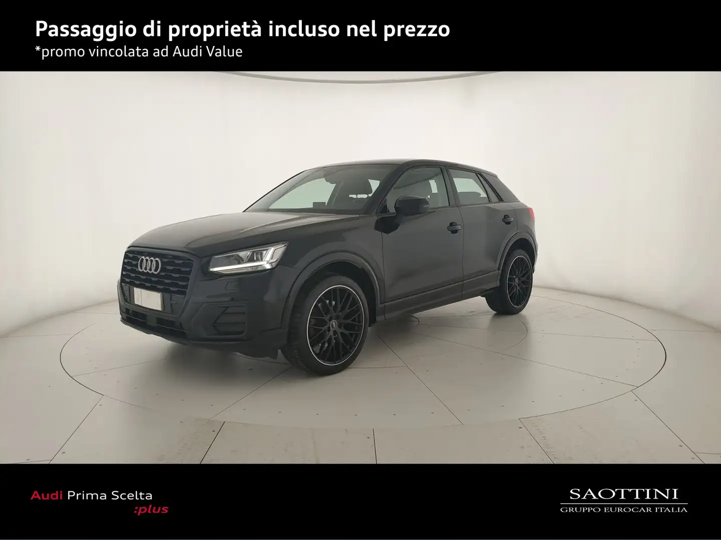 Audi Q2 30 1.6 TDI Admired S tronic Nero - 1