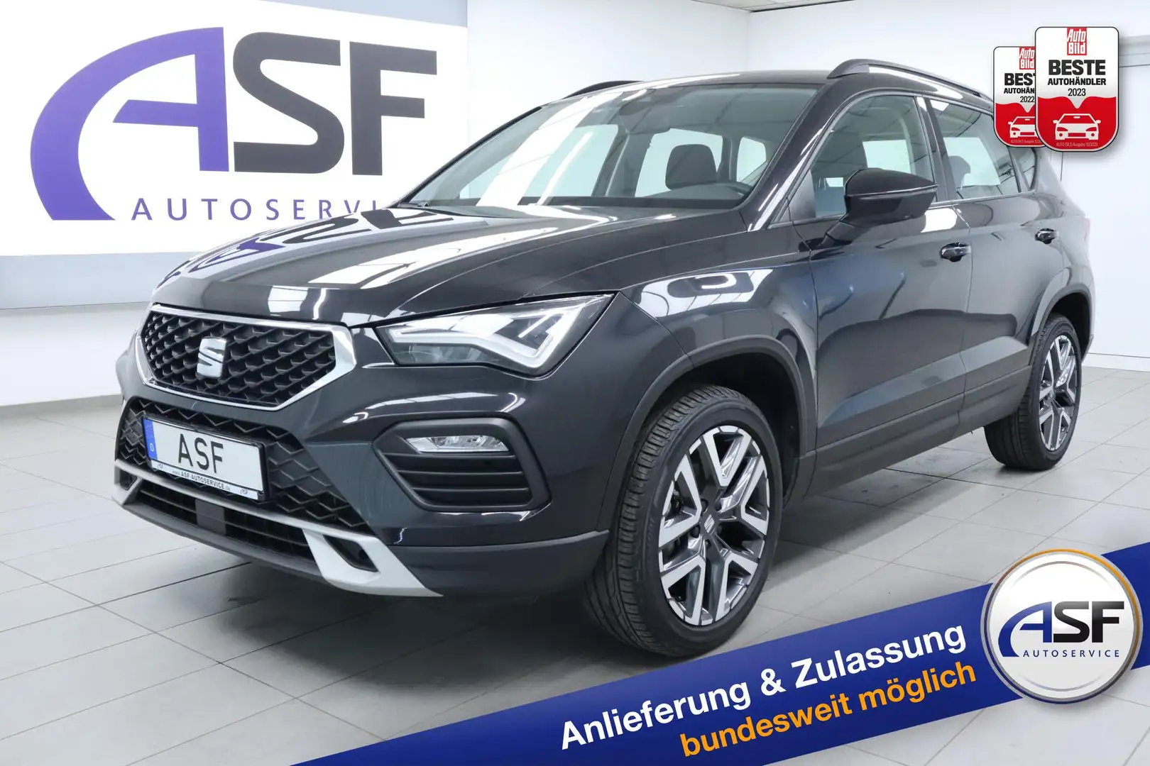 SEAT Ateca Style #Navi #Kamera hi #ACC #Sprachst. 110 kW (... Noir - 1