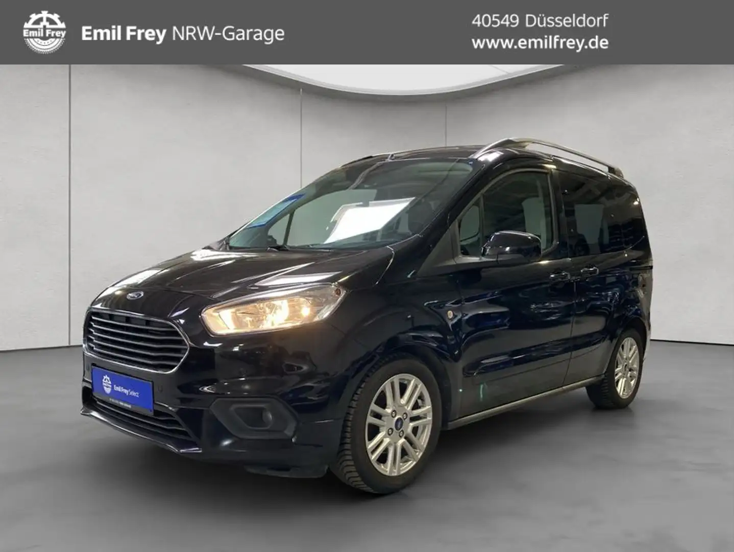Ford Tourneo Courier Titanium 1.5 TDCi / Navi Schwarz - 1