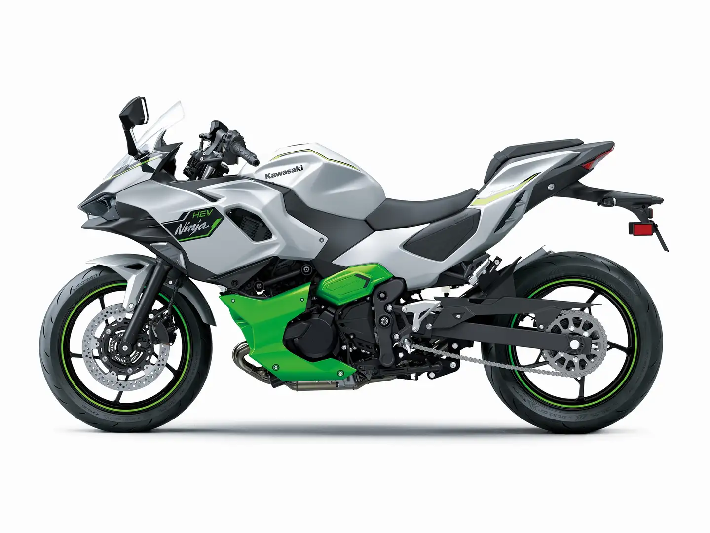 Kawasaki Ninja 7 Hybrid Zelená - 2