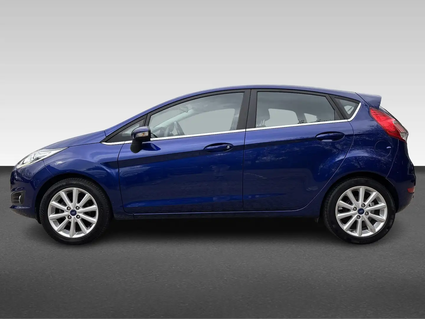 Ford Fiesta 1.0 EcoBoost 100PK 5D S/S Titanium | Trekhaak Blauw - 2
