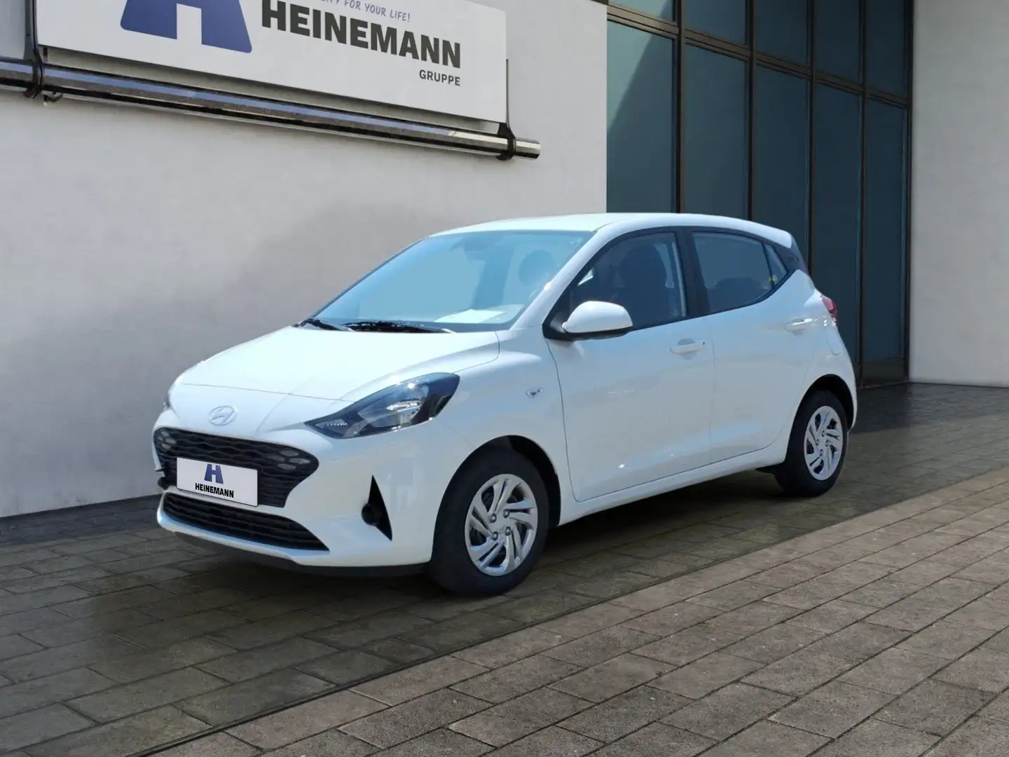 Hyundai i10 1.0 Select -NAVI-KAMERA-CARPLAY-PDC-TEMPOMAT Weiß - 1