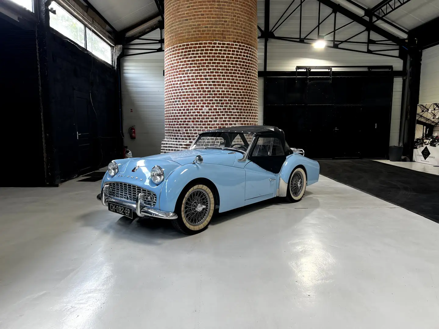 Triumph TR3 Blau - 1