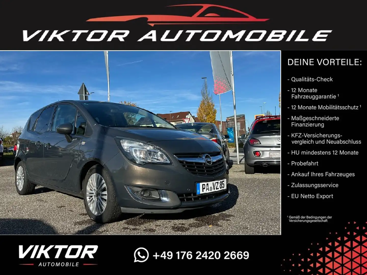 Opel Meriva 1.6 CDTi "EDITION" OPEL SCHECKHEFTGEPFLEGT Grau - 1