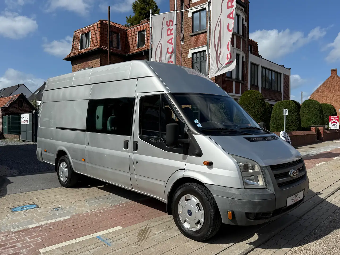 Ford Transit 2.4 MAXI TDCi Grijs - 2