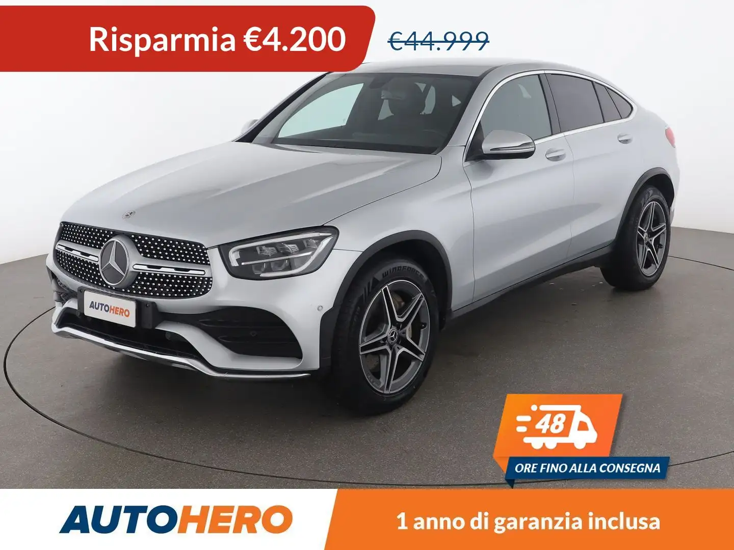 Mercedes-Benz GLC 220 GLC 220 d Executive Coupé 4Matic Argento - 1