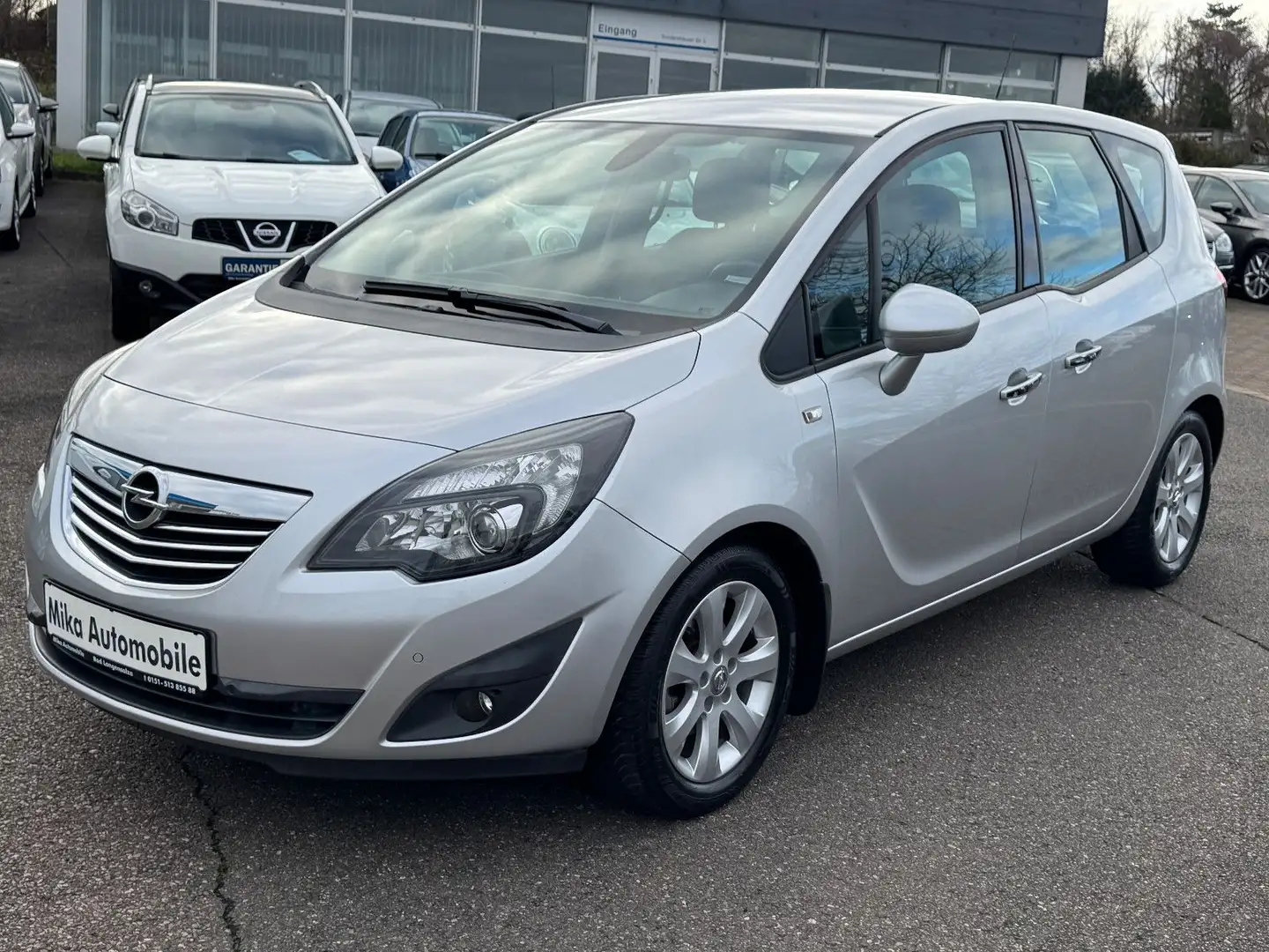 Opel Meriva B Innovation TÜV/HU/NEU Silber - 1