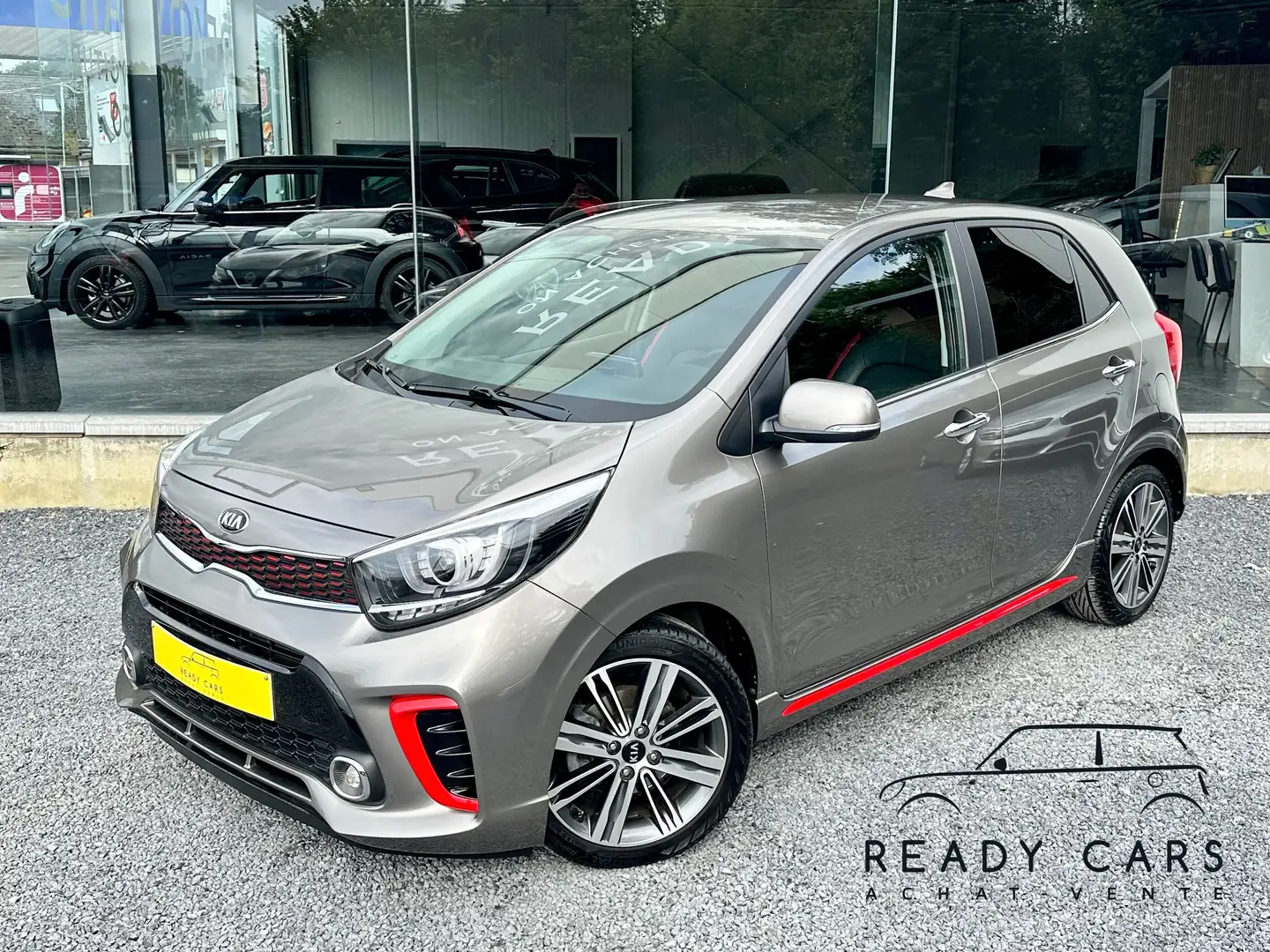Kia Picanto *1.2*GT-LINE*AUTOMATIQUE*CARPLAY*CAMERA*GARANTIE* Gris - 1