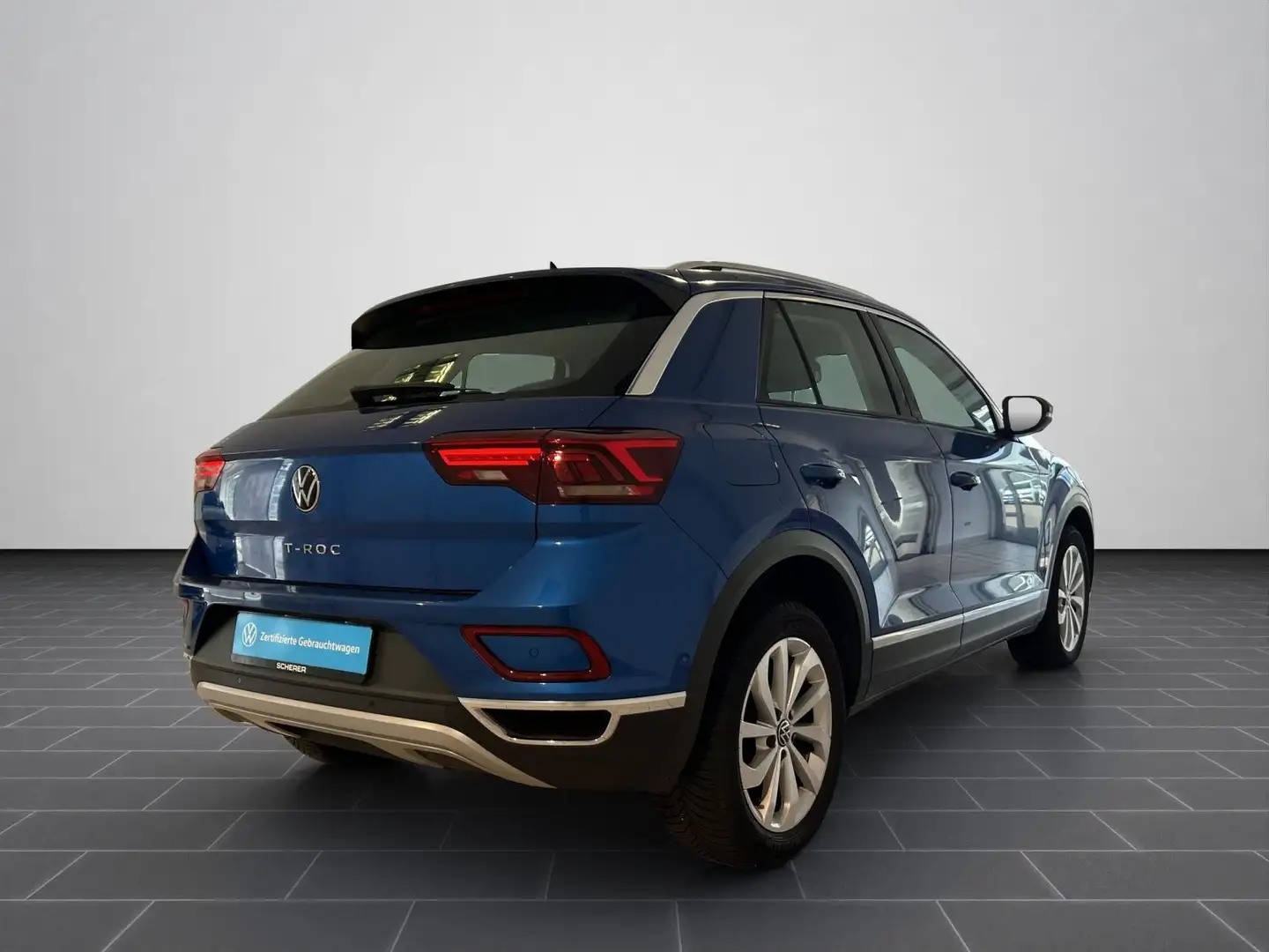Volkswagen T-Roc T-ROC STYLE 1.0 TSI NAVI REAR VIEW APP-CONNECT S Bleu - 2