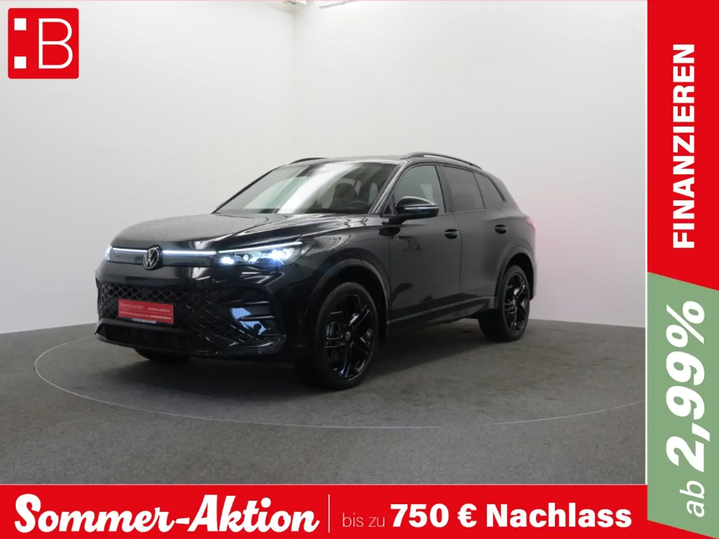 Volkswagen Tiguan 2.0 TDI DSG 4Mo. R-Line Black Style DIGITAL COCKPI Schwarz - 1