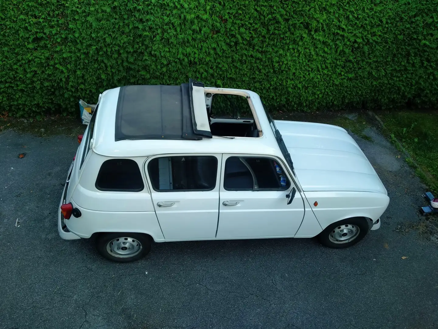 Renault R 4 R4 850cc con cappotta Bianco - 2