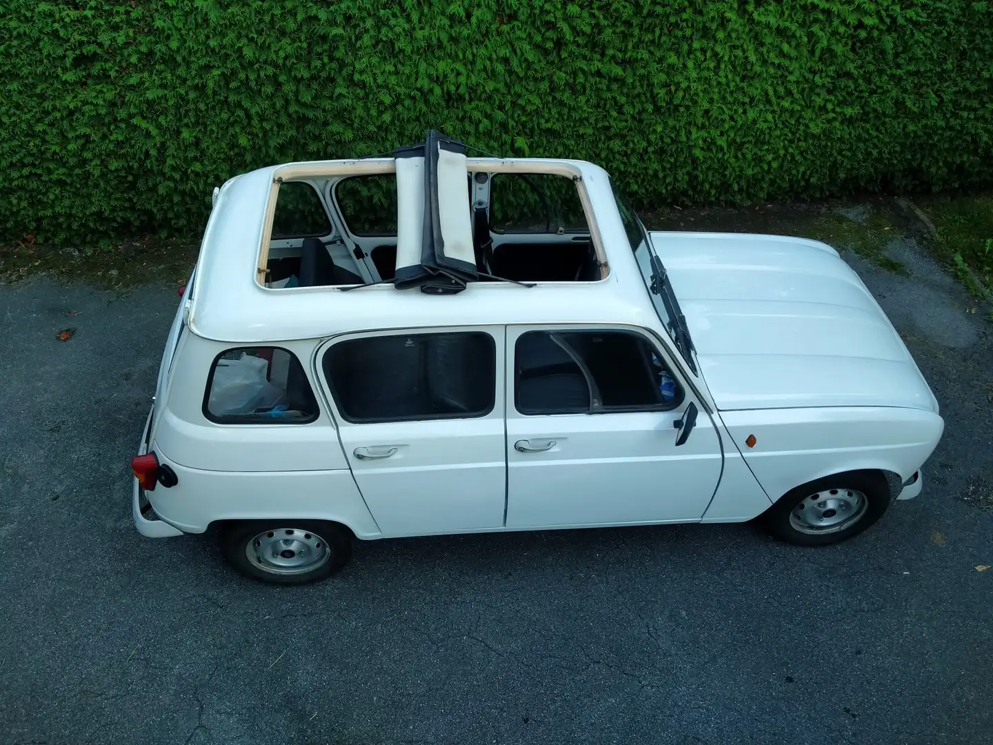 Renault R 4 R4 850cc con cappotta Bianco - 1