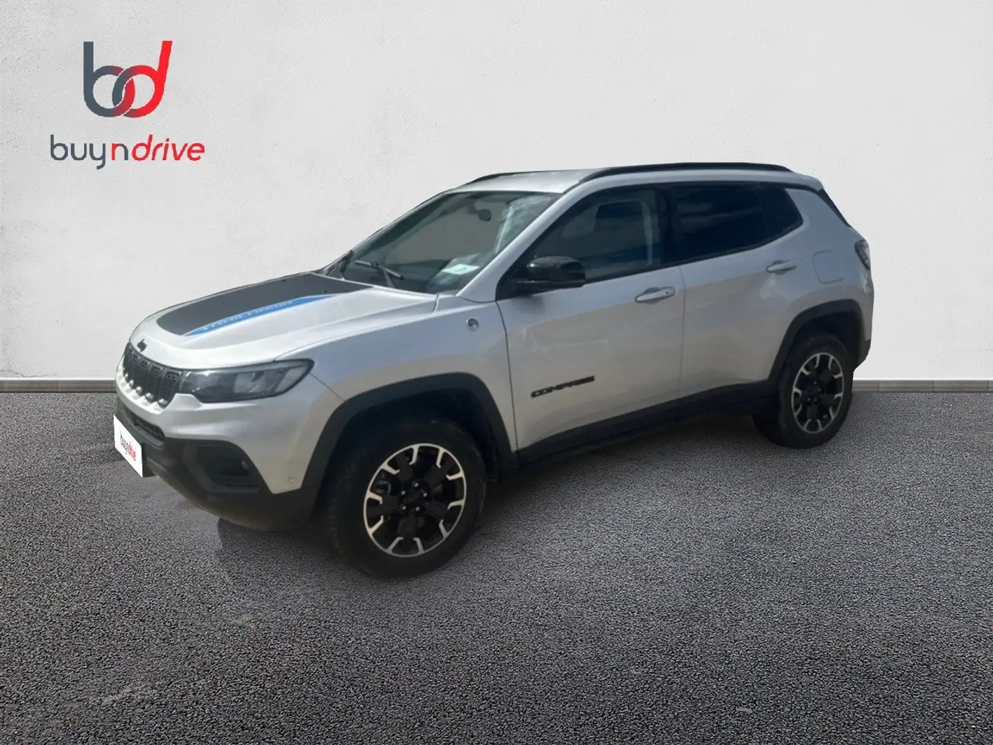 Jeep Compass 1.3 PHEV 240cv AT AWD Trailhawk Plateado - 1