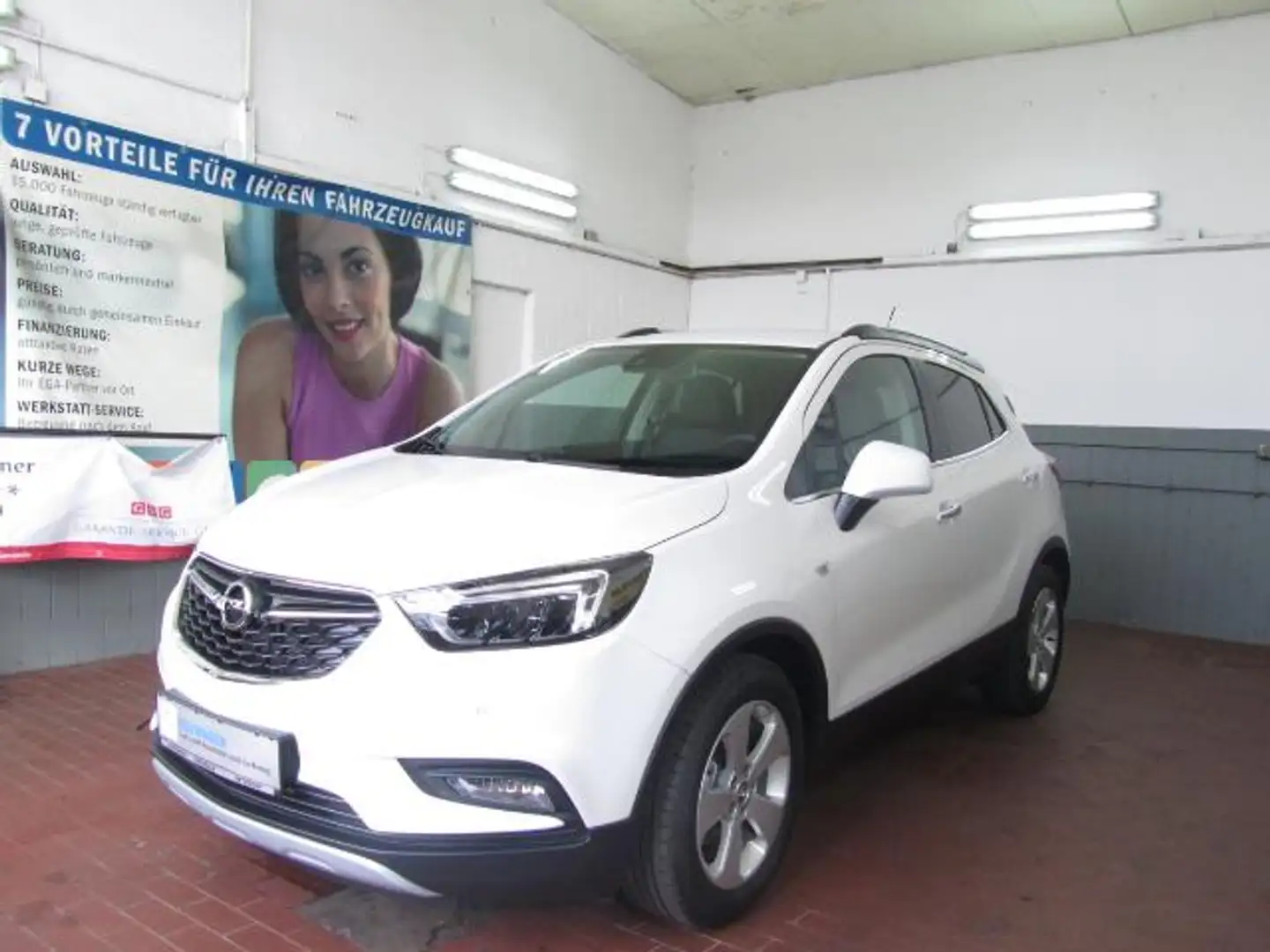 Opel Mokka X Innovation 1.4 T. +LED+Navi+Leder Weiß - 1