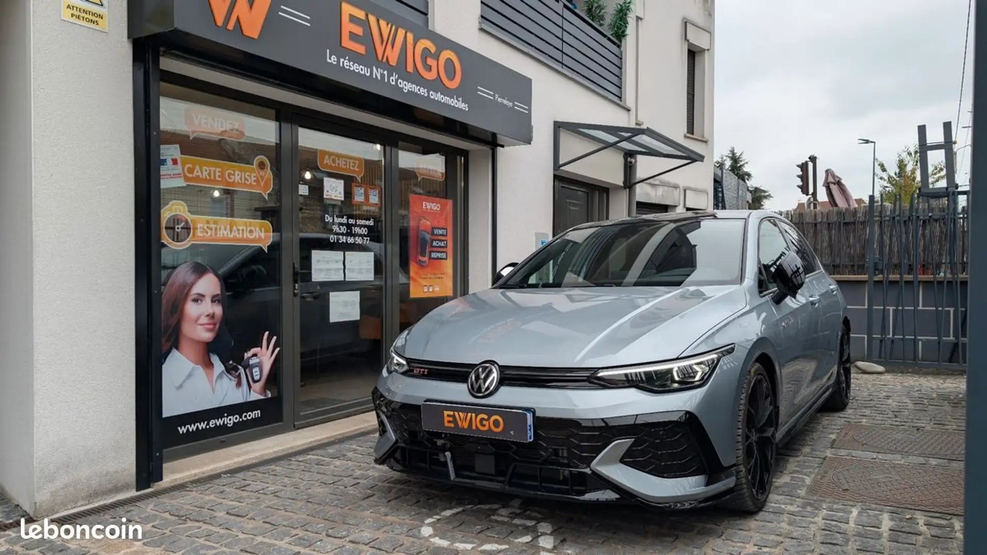 Volkswagen Golf 2.0 tsi 300ch gti 8.5 clubsport dsg pack perf ligne akra harman kardon Grijs - 1