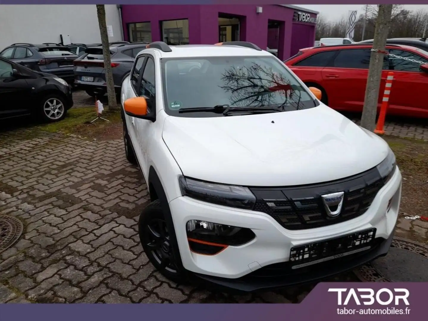 Dacia Spring 45 Comfort Plus LookP-Orange GPS Blanc - 2
