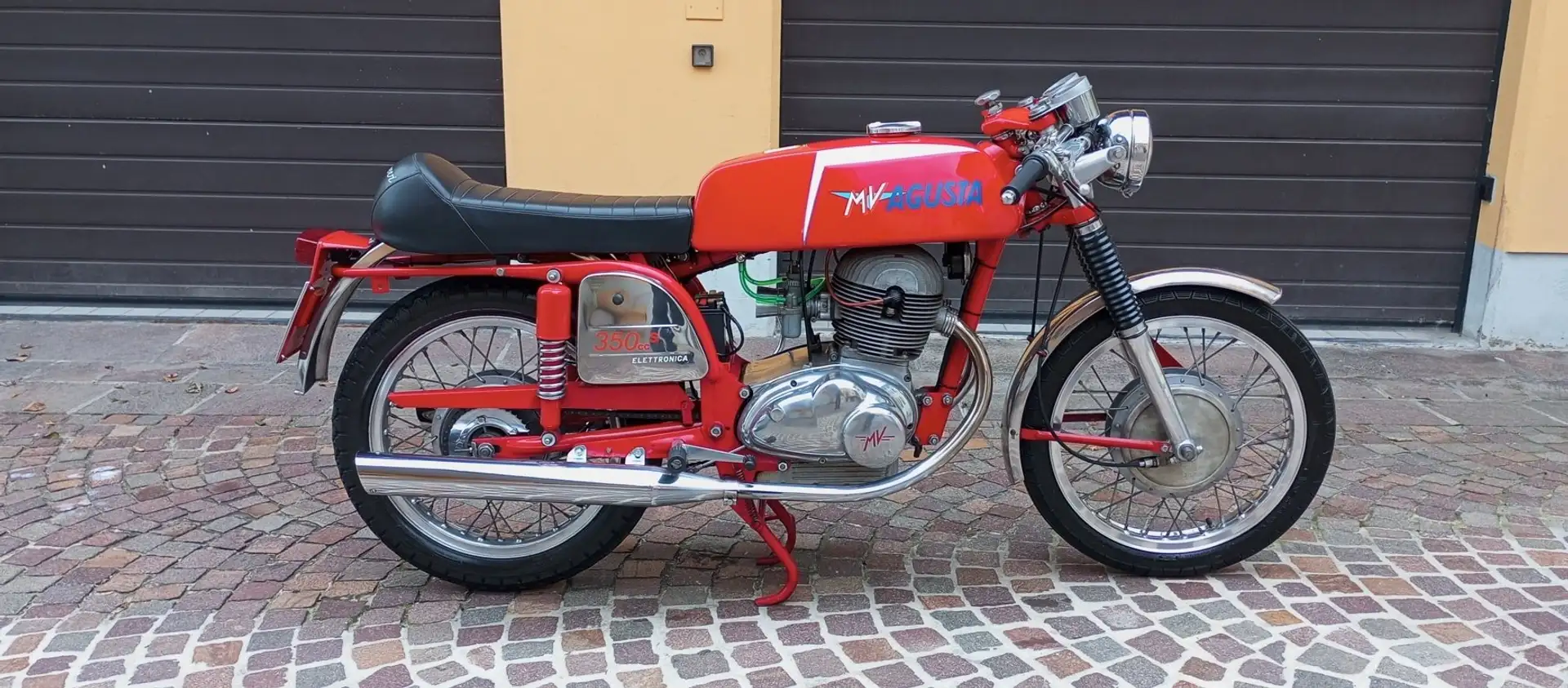 MV Agusta 350 Sport Elettronica Rood - 1