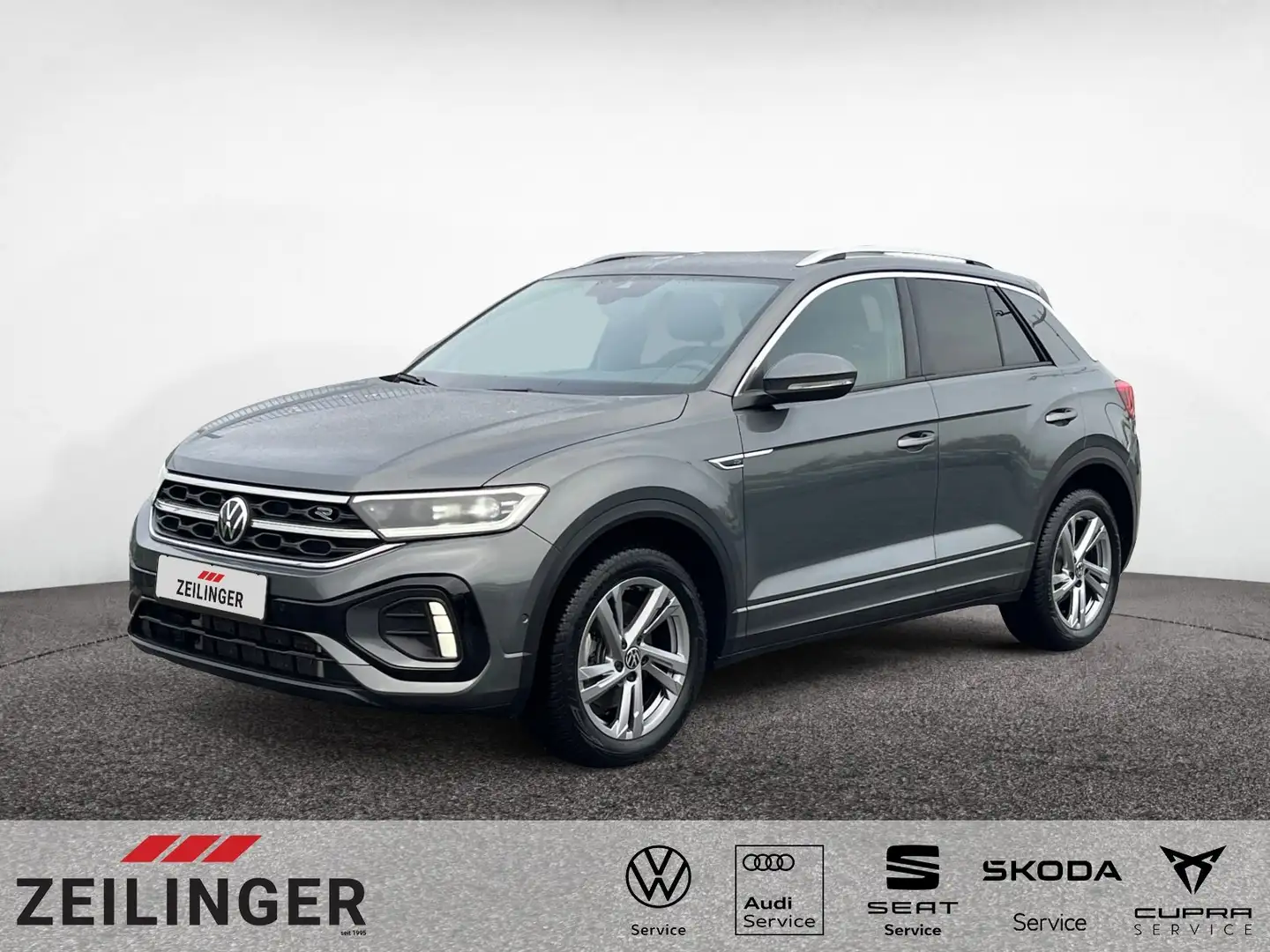 Volkswagen T-Roc R-Line 4Motion TSI DSG|NAVI|ACC|LED-PLUS Grau - 1