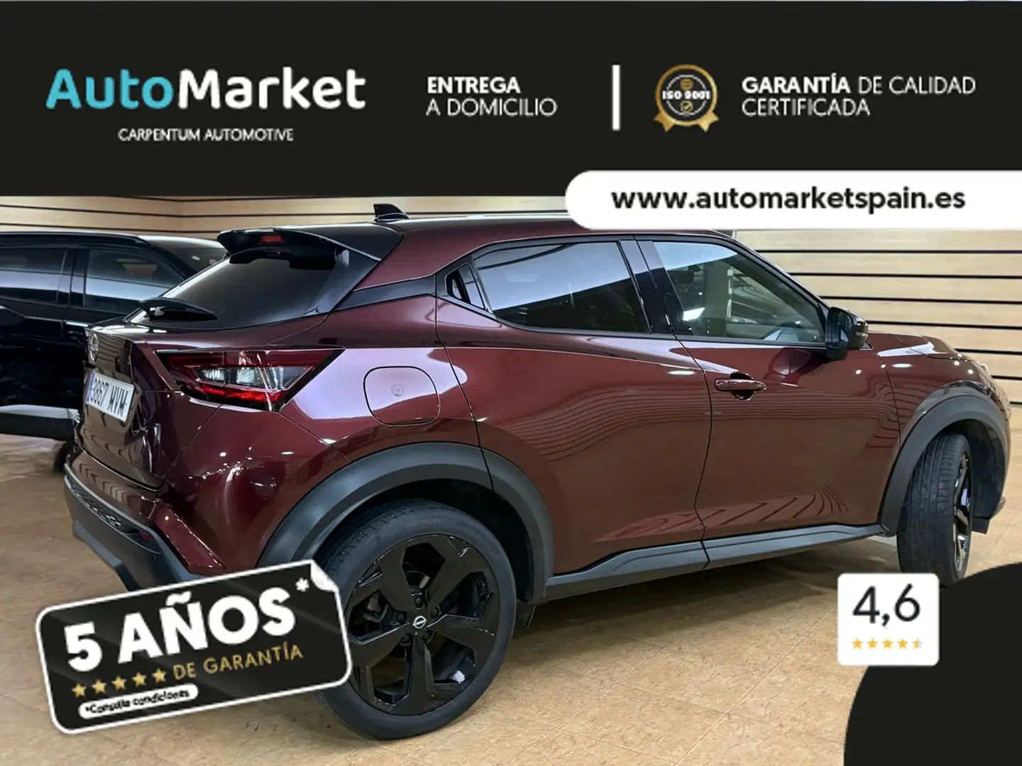 Nissan Juke TEKNA DIG-T 84 KW (114 CV) DCT 7 VEL. TEKNA Rojo - 2