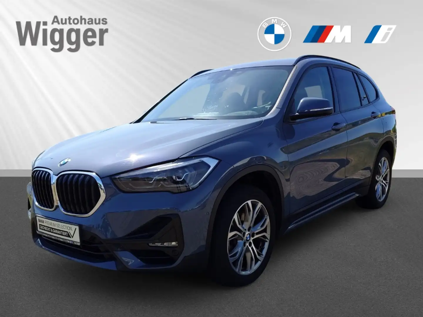 BMW X1 20i Sport Line/HUD/Navigation/LED/DAB/GRA/PDC Grijs - 1