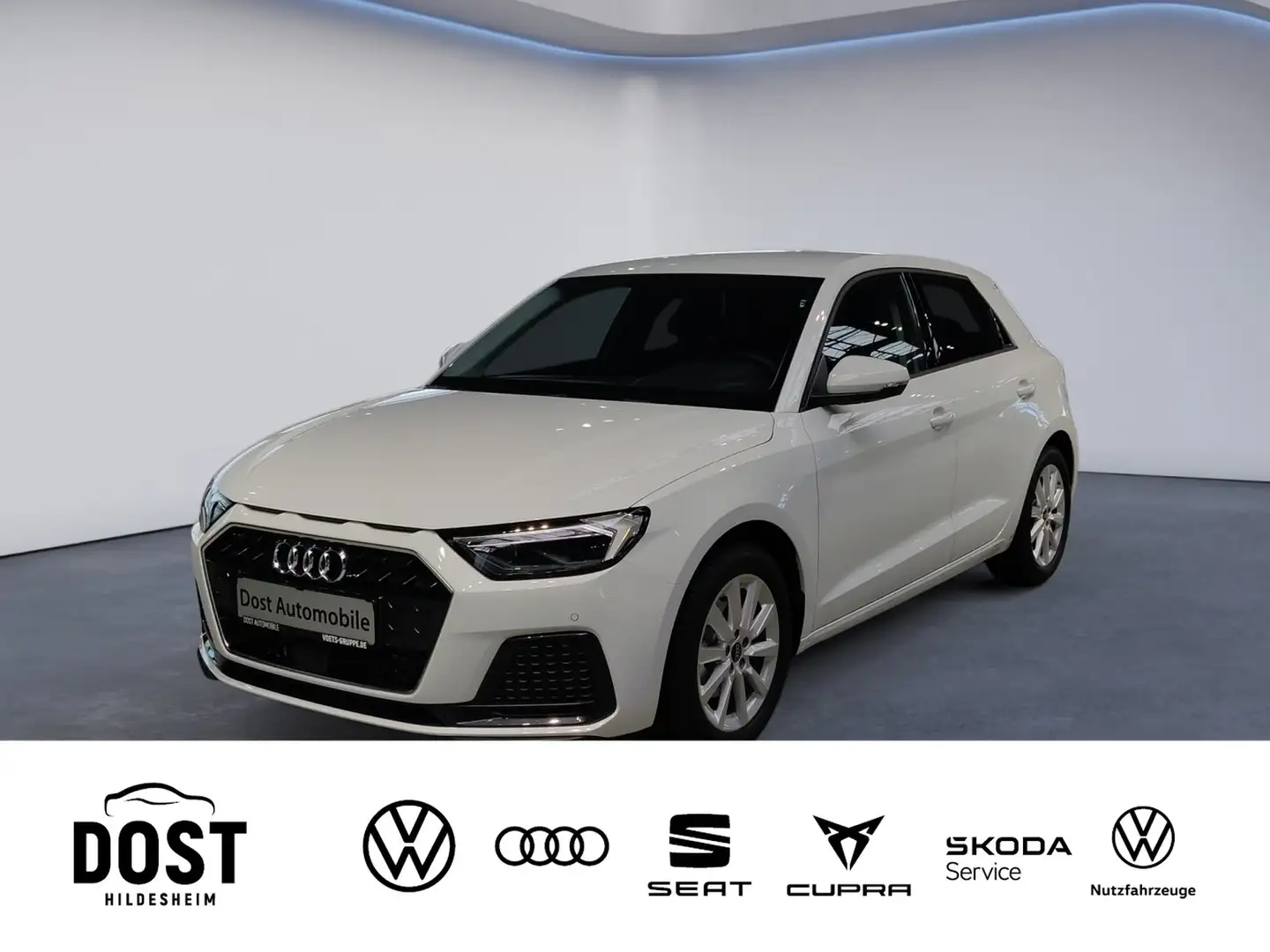 Audi A1 Sportback advanced 30 TFSI S tronic NAVI+LED Weiß - 1