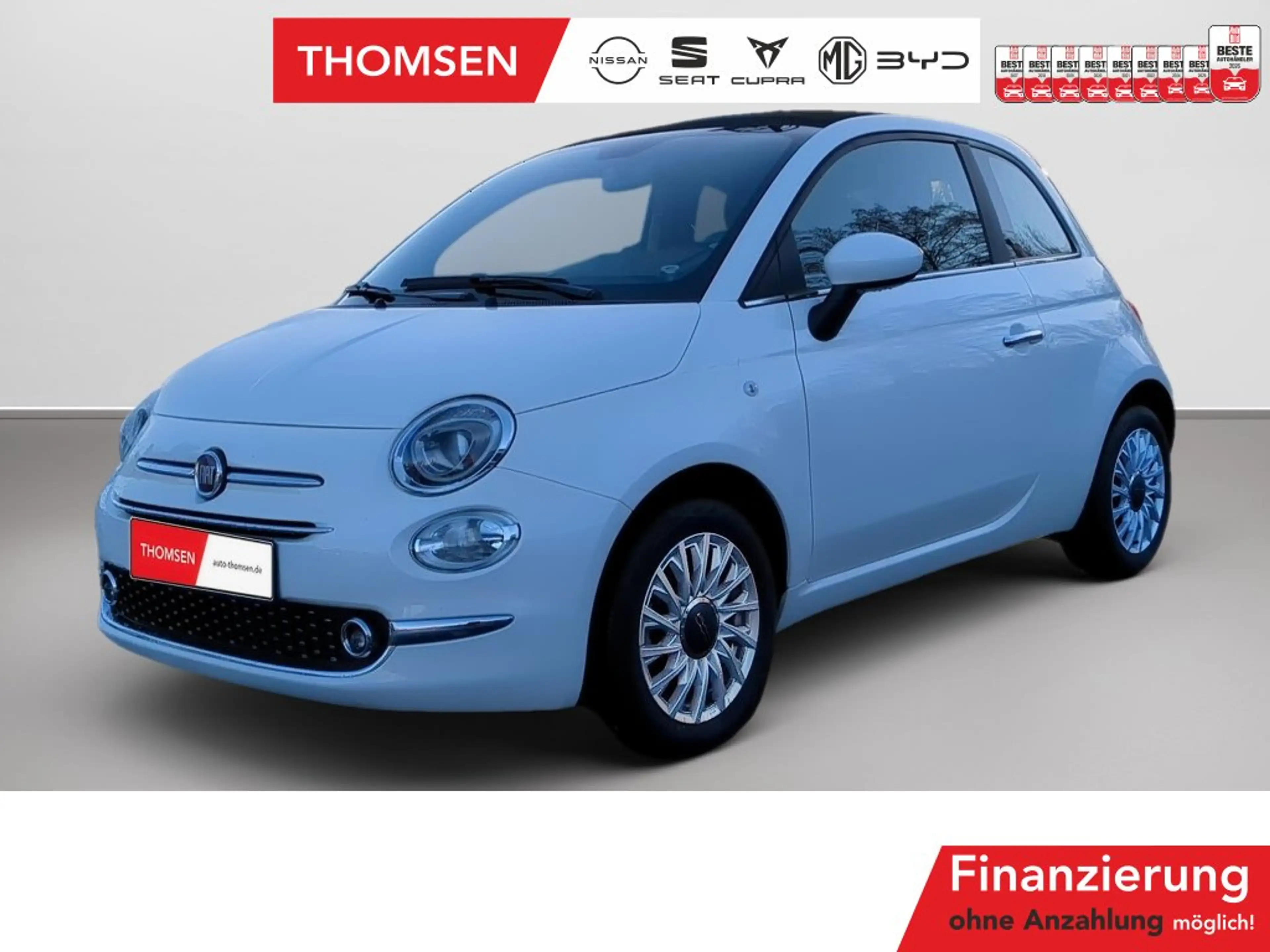 Fiat 500C 500 Cabrio 1.0 Dolcevita Navi+PDC+KlimaA+LM