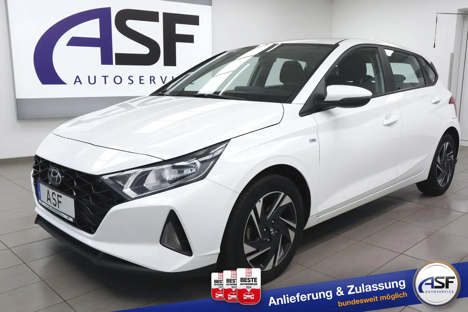 Hyundai i20 Trend Autom. #Klima #Kamera hinten #DAB #Indukt... Weiß - 1
