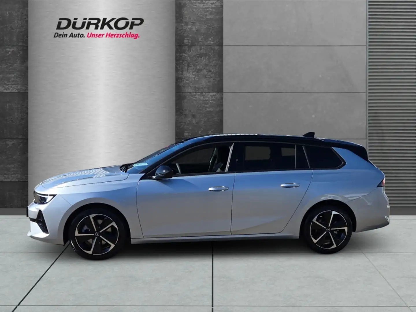 Opel Astra GS-Line Navi/AT/Tech-Paket Komfort/el. Heckklappe Silber - 2