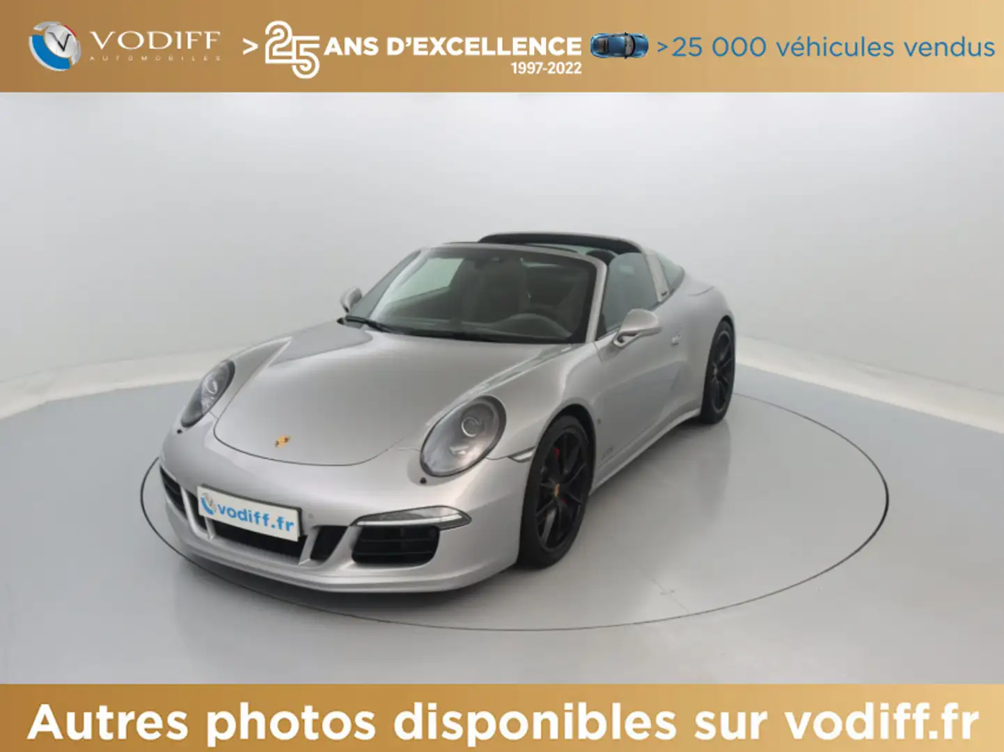 Porsche 991 TARGA 4 GTS 430 CV PDK Silber - 1