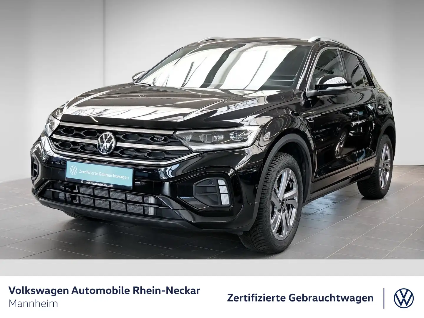 Volkswagen T-Roc 2.0 TDI R-Line DSG Navi AHK Kamera uvm Schwarz - 2